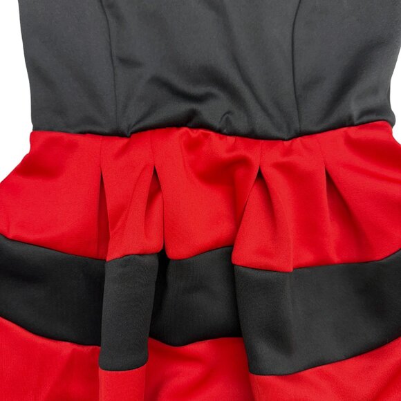 Midnight Doll Sleeveless Mini Dress (9) - Picture 6 of 12